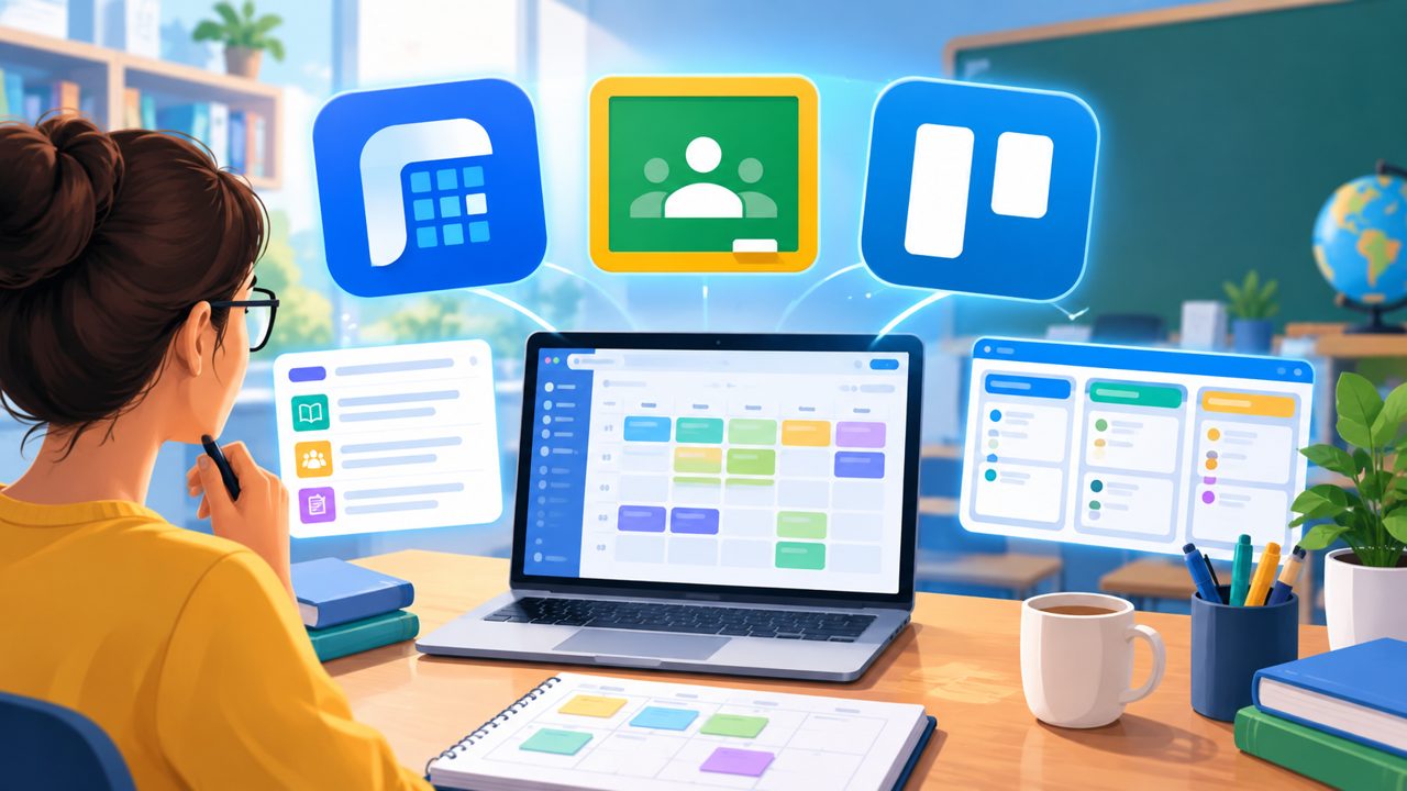 3 бесплатных приложения для планирования уроков: Planboard, Google Classroom, Trello