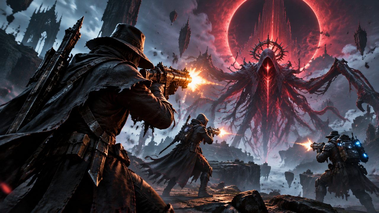 Guns of Eschaton выйдет 8 декабря: соулслайк-шутер с коопом